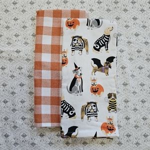 Novogratz Halloween Dogs Hand Towel Set